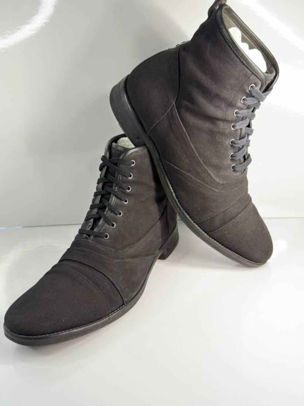 John Varvatos Lace-Up Boots – Made in Italy – US Men’s 9.5